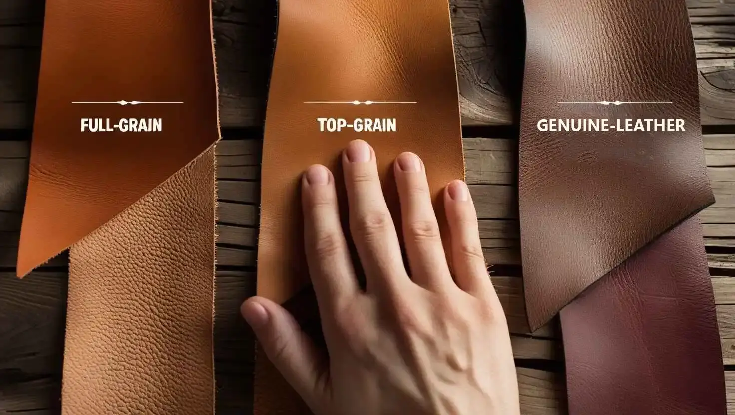 Full-Grain vs. Top-Grain vs. Genuine Leather - ethical leather bags for women